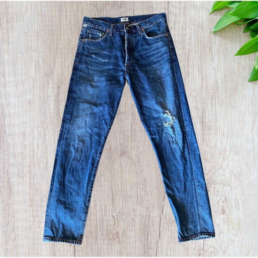 Citizens of Humanity Liya High Rise Classic Fit Crop Jeans